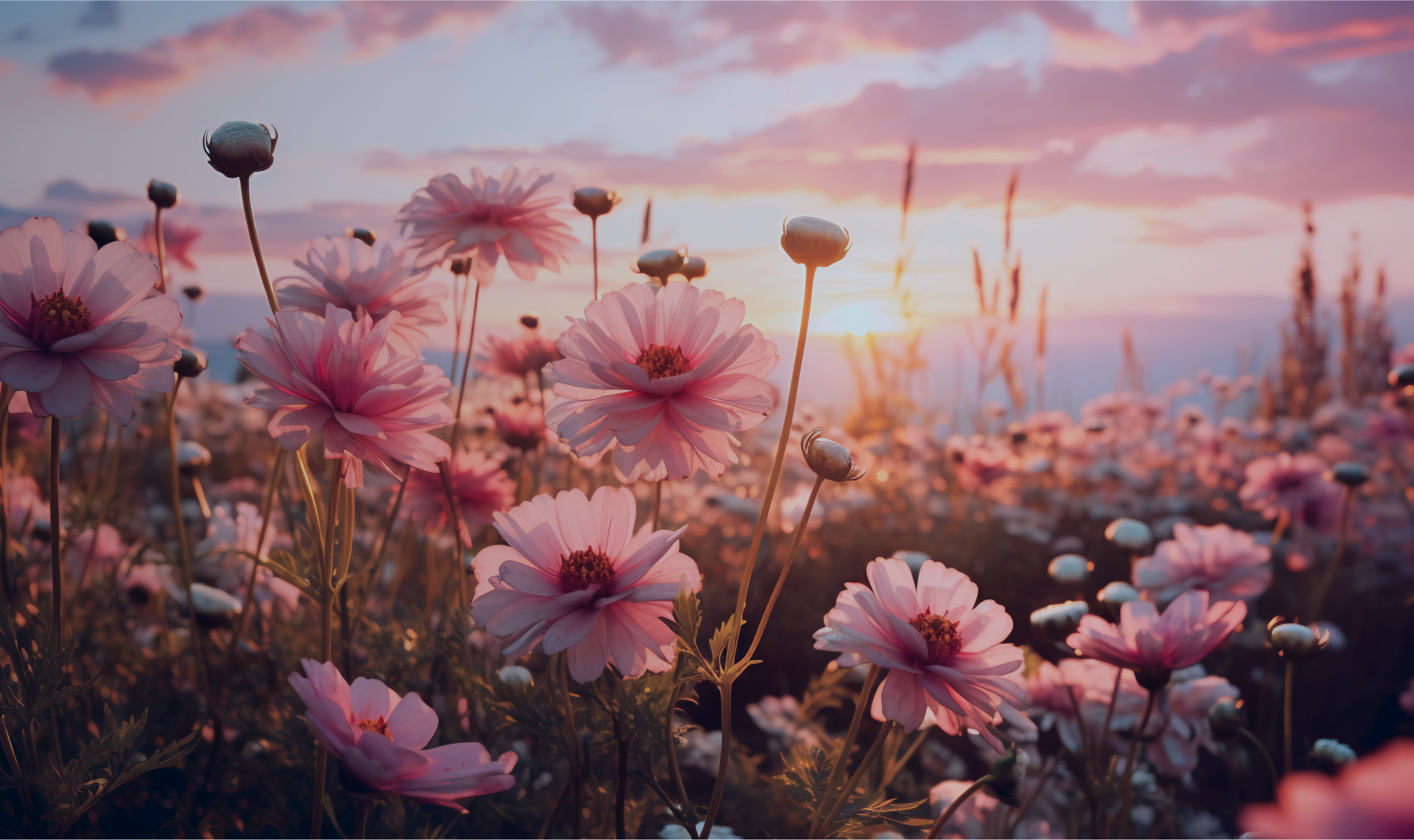 flowers in the field